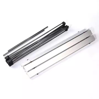 Table de camping pliable compacte et légère de haute qualité, en aluminium, design moderne, mobilier d'extérieur Jianfeng