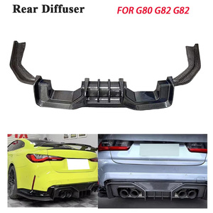 Nuovo Spoiler paraurti posteriore in fibra di carbonio stile ADR con kit corpo labbra diffusore per <span class=keywords><strong>BMW</strong></span> 3 <span class=keywords><strong>serie</strong></span> <span class=keywords><strong>4</strong></span> G80 M3 G82 G83 M4 <span class=keywords><strong>2020</strong></span> + - Product Image 2