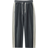 Ensemble de survêtement unisexe Boying 2 pièces avec veste zippée à col montant et pantalon en polaire, tenue de sport OEM ODM en gros