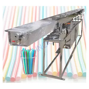 HNOC Mini Used PLA Biodegradable Plastic Extruder Flexible Drink Straw Shape Pipe Make Machine