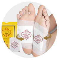 Produit de santé pour soulager la fatigue, patch détox pour les pieds Kinoki du Japon