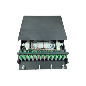 Kexint Hoge Dichtheid Junction Box Rack Gemonteerd 96 Poorten Sc Splitter Sliding Type Metalen Odf Beëindiging Doos - Product Image 1