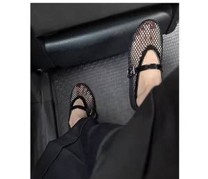 Ballerines en maille pour femmes Ballerines en résille Ballerines à boucle Chaussures de ballerines à bout rond pour les voyages en plein air - Product Image 6