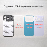 Nouvel arrivage Coque de téléphone vierge en TPU avec impression UV PC et plaque transparente mate pour iPhone 17 Pro