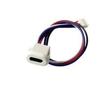 Câble USB Type C femelle à montage sur panneau, fabriqué en Chine