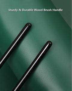 Pennello evidenziatore affusolato professionale pennelli trucco sfumato per zigomo evidenziazione miscela Bronzer contorno fard - Product Image 4