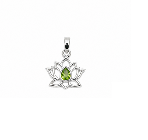 Natural <b>Peridot</b> Pendant Handcrafted 925 Sterling Silver Fresh Positive Look Spiritual Style Green Gemstone <b>Jewelry</b> Statement - Product Image 2