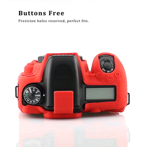 Đa Màu sắc phụ kiện mềm Silicone nhựa bảo vệ trường hợp Đối với <span class=keywords><strong>Nikon</strong></span> D7500 máy ảnh - Product Image 4