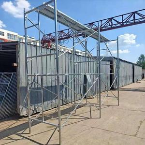 Échafaudage en acier galvanisé réglable pour usage extérieur, support horizontal en béton, 1,9 <span class=keywords><strong>m</strong></span> de haut, idéal pour la construction industrielle - Meilleures ventes - Product Image 5