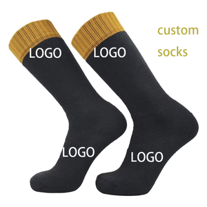 플레어 미들 튜브 디자인의 두꺼운 메리노 울 양말, 하이킹 등산용 탈취 스포츠 양말 - Product Image 1