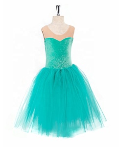 Vestido tutú de encaje largo para mujer, tutú de Ballet largo para baile Romance - Product Image 6