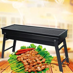 Parrilla de hierro plegable <span class=keywords><strong>para</strong></span> acampada, máquina de parrilla de carbón, parrilla de barbacoa turca, color negro, el mejor <span class=keywords><strong>precio</strong></span> - Product Image 2
