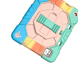 Xu Hướng Cao Cấp Thời Trang Silicone Đa Màu Sắc Da Cảm Thấy Trường Hợp Bảo Vệ Máy Tính Bảng Bìa Với Xử Lý Cho <span class=keywords><strong>Ipad</strong></span> <span class=keywords><strong>Pro</strong></span> 11 Mini 7 6 - Product Image 2