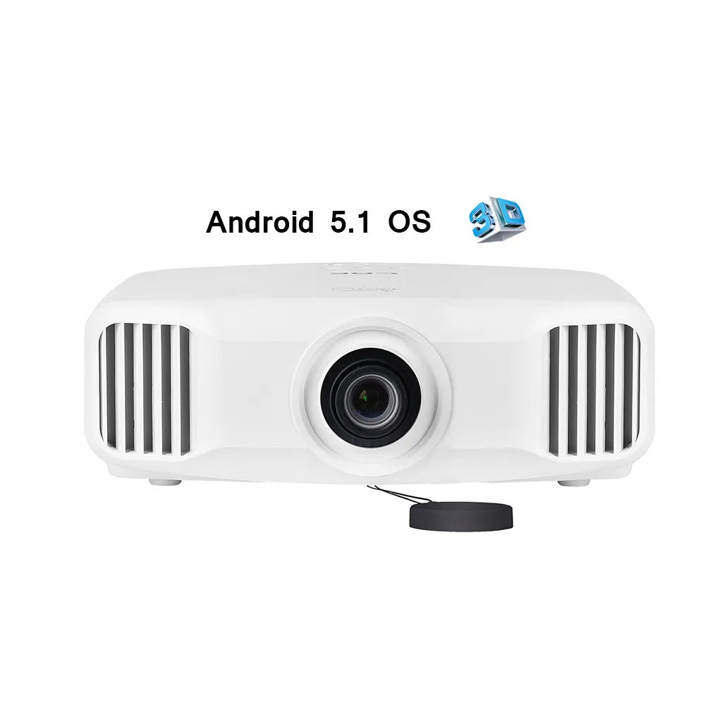 CRE X8000 Full HD LED 3D Android 5.1 1920 * 1200 Wi-Fi Проектор Поддержка 4K