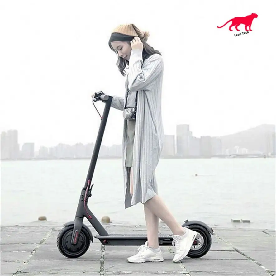 2023 Factory Direct European Czech Republic Free Shipping Straight Hair 8.5 Inch Electric Scooter Foldable Adult Electric Scoote