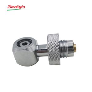 Adaptador de Carga para Buceo Zimakyfa DIN a Yoke Estándar, Adaptador de Llenado para Cilindros de Buceo, Herramientas de Aire de Acero Inoxidable OEM 300 Bar - Product Image 3
