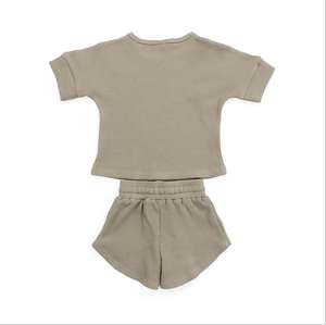Nouvel ensemble de vêtements d'été pour garçons, style tendance 2018, vêtements pour enfants en coton, ensembles décontractés - Product Image 2