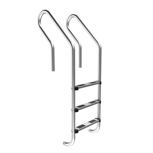 Escalera Popular Cadison para Piscina de Acero Inoxidable 304/316, 2/3/4/5 Escalones, 0.8mm de Grosor, Modelo HAL-05/06 - Product Image 1