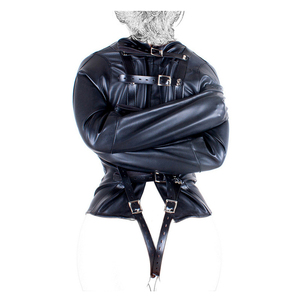 レザーBDSMボンデージ制限服女性ボディボンデージハーネスカップルSMゲームおもちゃ - Product Image 4