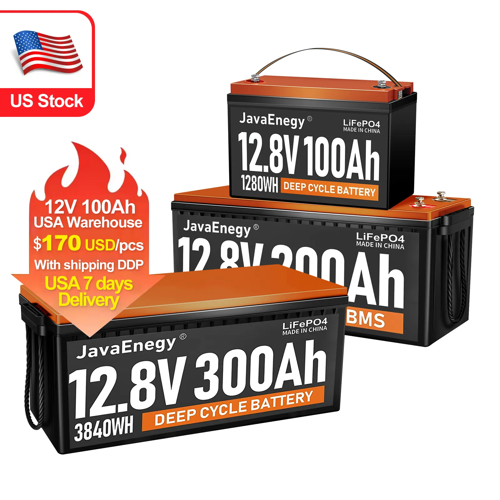 แบตเตอรี่ลิเธียมไอออน12.8V 12V 24V Lifepo4 100Ah แบตเตอรี่ Lifepo4 200Ah ก้อนแบตเตอรี่300AH 48V 51.2V พลังงานจัดเก็บที่บ้าน