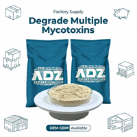 Enzyme dégradante de mycotoxines, additif alimentaire, dégrade le DON, la Vomitoxine, le ZEN, le Zearalénone, protège l'intestin et les performances reproductives
