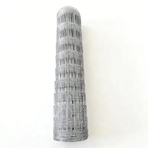 Malla de alambre de hierro galvanizado en caliente para cercas de pastizales, con nudos fijos, de alta resistencia, con orificios cuadrados, para ganado y ovejas - Product Image 1