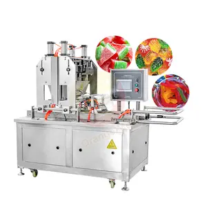 factory price sweet lollipop making machine manufacturing hard candy production line
