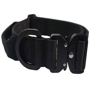 Collier pour chien robuste personnalisable, en nylon avec doublure rembourrée douce et quincaillerie en alliage d'aluminium, durable et léger pour les grands chiens - Product Image 2