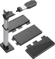 Escáner de Documentos Portátil Eloam A3 de 10MP con Doble Lente, Interfaz USB, Base Rígida Desmontable, Escaneo en 1 Segundo, 1 Año de Garantía, en Stock