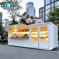 Casa Prefabricada de Lujo de 40 Pies, Estilo Bungalow, con Electrodomésticos Modulares de Lujo, Tipo Apple Cabin, para Vacaciones en el Jardín
