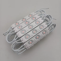 Module LED AC 110V 220V pour guirlande lumineuse 75*15mm 2W 2835SMD étanche pour caisson lumineux, éclairage publicitaire extérieur, modules de signalisation linéaire sur poteau
