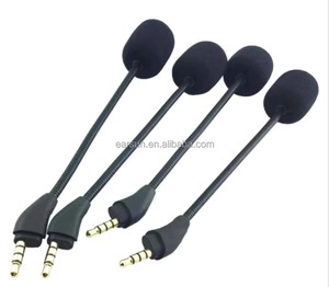 ไมโครโฟนทดแทนสำหรับไฮเปอร์เอ็กซ์คลาวด์ 3/คลาวด์ 3 ชุดหูฟังสำหรับเล่นเกมแบบมีสายและไร้สาย, ไมโครโฟนแบบถอดได้ขนาด 3.5 มม. สำหรับพีซี, เอกซ์บอกซ์วัน - Product Image 5