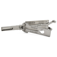 Outils LISHI TOY2018 2 en 1 : Outil de crochetage et de décodage pour serrures de voiture, kit professionnel de crochetage