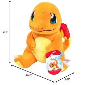 Officiellement mignon Pika génération 1 Starter 3-Pack peluche Figure ensemble pour enfants lavé Charmander peluche jouet pour filles - Product Image 2