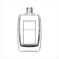 Hochwertige klare und farbige Glasflasche Frosted Parfüm behälter mit Pump Sprayer Seal Made in China