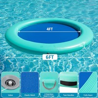 Plateforme flottante gonflable pliable pour surf, radeau, lac, bateau, piscine, océan – Tapis d'air pour eau de mer du fabricant