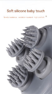 Produttori all'ingrosso di design di moda anti-perdita di capelli testa massaggiatore portatile mini automatico impastare vibrazione del cuoio capelluto massaggiatore - Product Image 5