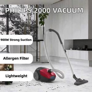 Pour <span class=keywords><strong>aspirateur</strong></span> de la série 2000 <span class=keywords><strong>avec</strong></span> <span class=keywords><strong>sac</strong></span> - Moteur à brosse de 900 W, filtre anti-allergène de 1 à 2 kg, portée de 9 m (FC8243/09) - Product Image 2