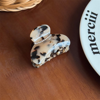 Barrettes à cheveux vintage en acétate avec incrustations de diamants pour filles - Utilisation quotidienne et pour les fêtes - Emballage en carton