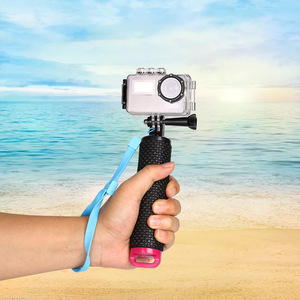 Hongdak Best-Selling Waterproof Floating Handle Bobber <span class=keywords><strong>Selfie</strong></span> <span class=keywords><strong>Stick</strong></span> for GoPro Hero Camera Xiaomi <span class=keywords><strong>Yi</strong></span> 4K SJ5000 Action Camera - Product Image 1