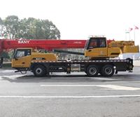 Grue sur camion Sany d'occasion grande capacité 100 tonnes STC1000, hauteur maximale 86m, portée des stabilisateurs 6.8x5.8m, contrepoids 32t pour projets