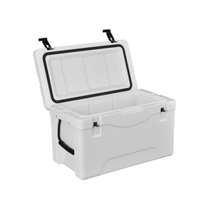 Top Bán Buôn 90L Nhựa Nestable Và Stackable Bản Lề Di Chuyển Crate Tool Ngực Container Cán Lưu Trữ Tote Bin Hộp Công Cụ - Product Image 3