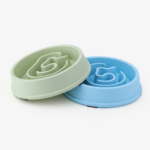 Cuenco para perros de alimentador lento al por mayor, cuenco rompecabezas antideslizante, cuenco interactivo para detener <span class=keywords><strong>la</strong></span> hinchazón, cuenco para mascotas, previene <span class=keywords><strong>la</strong></span> <span class=keywords><strong>obesidad</strong></span> para perros - Product Image 5