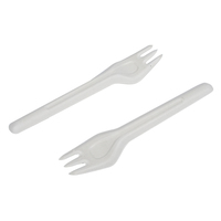 Ensemble de couverts biodégradables personnalisés couverts jetables en bagasse de canne à sucre pour restaurant