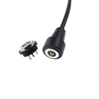 Conector magnético de alta corriente 3A redondo de 8,5mm de diámetro magnético macho hembra grueso chapado en oro conector Pogo Pin