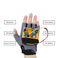 Kit Pemula Gestur-Motion untuk Robot Dukungan Nano V3.0 Mobil Pintar MPU6050 6 Poros Modul Akselerometer Giroskop