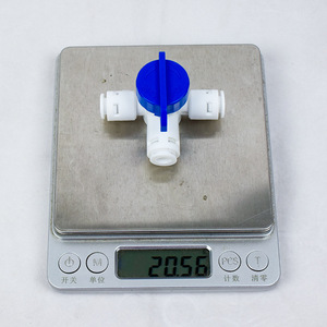 Conector en T para Purificador de Agua, Válvula de Bola de Plástico, Adaptador de 1 Entrada y 2 Salidas, Accesorios para Tuberías de PE, Conector de Abrazadera de 1/2 Pulgada, Interruptor de Filtro - Product Image 2