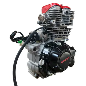 Zongshen-Motor de arranque eléctrico para motocross Trailmaster TM31 PRO 250 CB250R 250cc, Motor refrigerado por aire, 5 velocidades