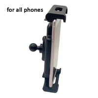 Support de téléphone flexible et pliable Szsmilin Factory 2025, nouvelle collection, avec rotule intégrée de 20 mm pour tableau de bord de camion