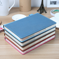 Carnet de notes à couverture rigide avec spirale, couverture en tissu, porte-stylo, impression de logo personnalisée, taille personnalisable